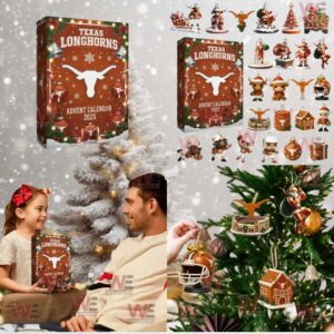 Texas Longhorns football 2025 Advent Calendar Christmas