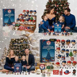 Texas Rangers 2025 Advent Calendar Christmas