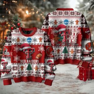 Texas Tech Red Raiders Ugly Sweater 2025