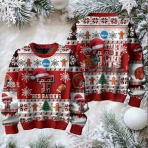 Texas Tech Red Raiders Ugly Sweater 2025