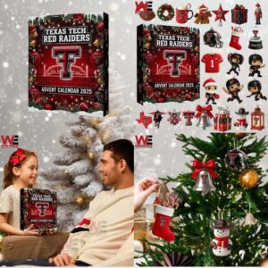 Texas Tech Red Raiders football 2025 Advent Calendar Christmas
