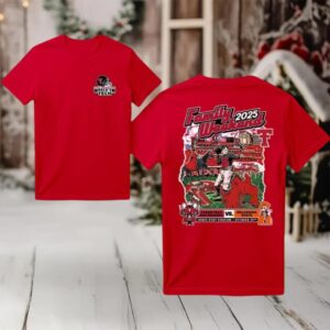 Texas Tech vs Oklahoma State Gameday 2025 Two Sided Shirt