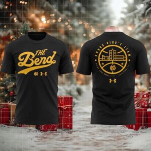 The Bend Replica Notre Dame Sound Bend’s Team 2 sided t shirt The Bend Replica Notre Dame Sound Bend’s Team 2 sided t shirt