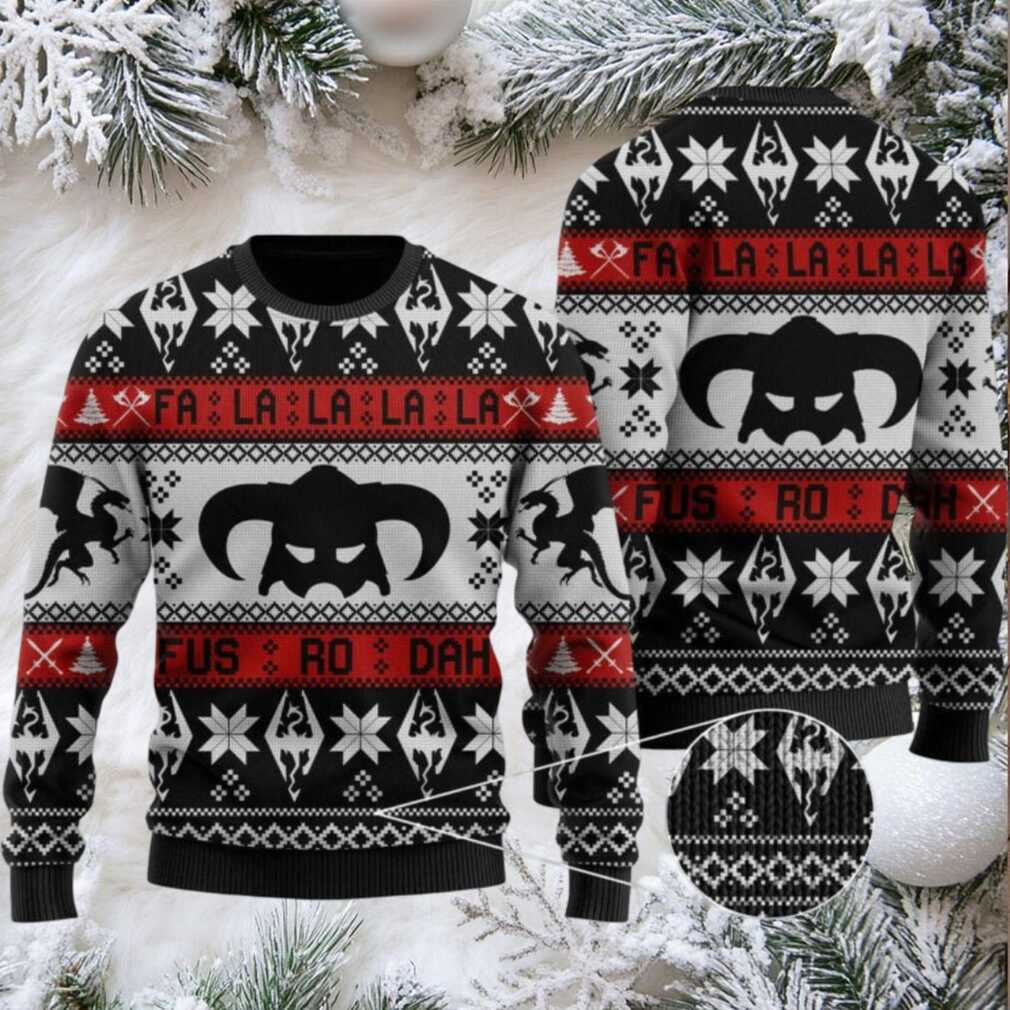 The Elder Scrolls Ugly Christmas Sweater The Elder Scrolls Ugly Christmas Sweater