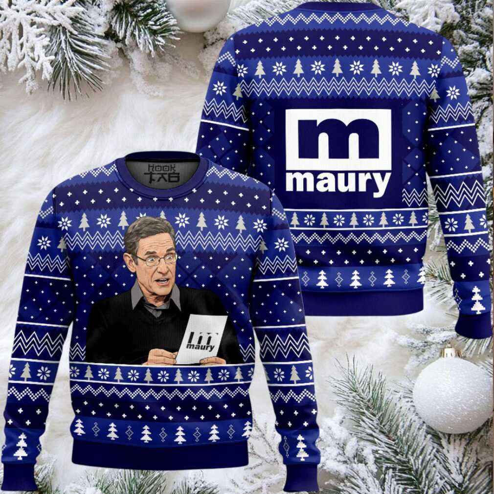 The Maury Show Ugly Christmas Sweater
