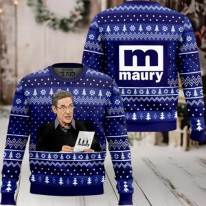 The Maury Show Ugly Christmas Sweater