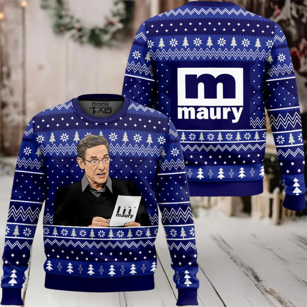 The Maury Show Ugly Christmas Sweater
