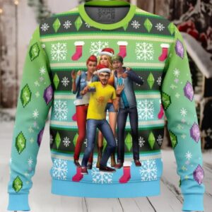 The Sims Ugly Christmas Sweater