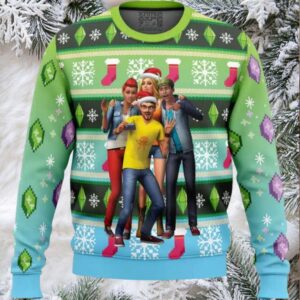 The Sims Ugly Christmas Sweater