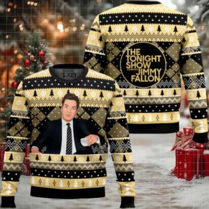 The Tonight Show Starring Jimmy Fallon Ugly Christmas Sweater