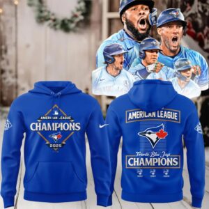 Toronto Blue Jays 2025 American League Champions Hoodie