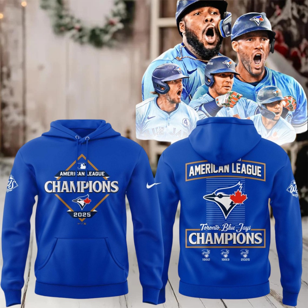 Toronto Blue Jays 2025 American League Champions Hoodie