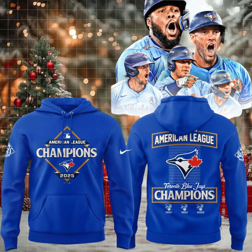 Toronto Blue Jays 2025 American League Champions Hoodie