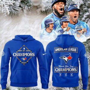 Toronto Blue Jays 2025 American League Champions Hoodie