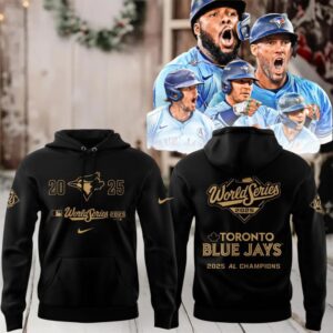 Toronto Blue Jays 2025 World Series AL Champions Hoodie