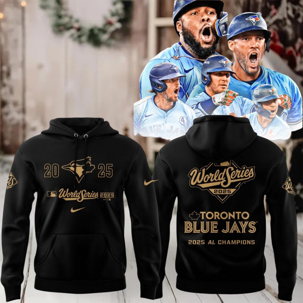 Toronto Blue Jays 2025 World Series AL Champions Hoodie