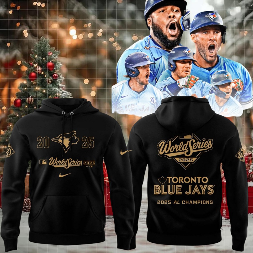 Toronto Blue Jays 2025 World Series AL Champions Hoodie