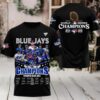 2025 American League Champions Toronto Blue Jay Hoodie – White 2025 American League Champions Toronto Blue Jay Hoodie – White