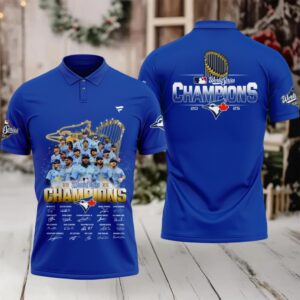 Toronto Blue Jays World Series Champions 2025 Signature Want It All Polo Shirt