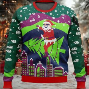 Tripping Santa Ugly Christmas Sweater Tripping Santa Ugly Christmas Sweater