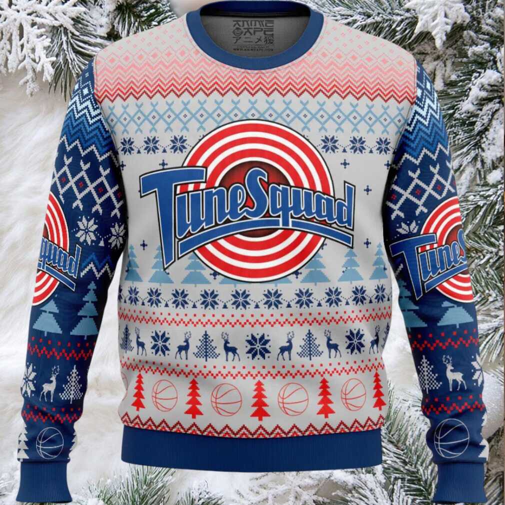 Tunesquad Space Jam Ugly Christmas Sweater