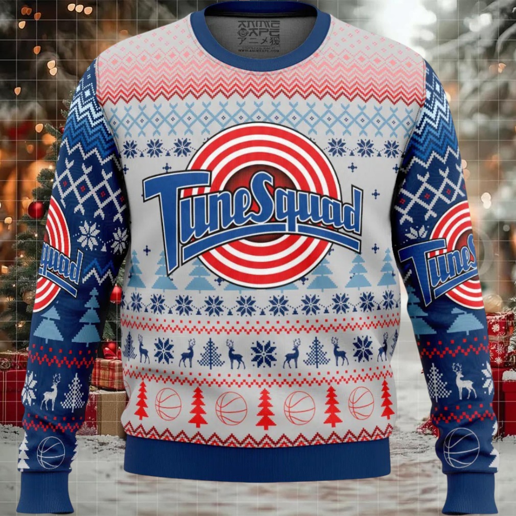 Tunesquad Space Jam Ugly Christmas Sweater Tunesquad Space Jam Ugly Christmas Sweater