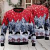 Siberian Husky Reindeers Pull Ugly Christmas Sweater Red Naughty Siberian Husky Reindeers Pull Ugly Christmas Sweater Red Naughty