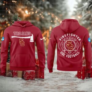 USC Trojans Firefighter 2025 Appreciation For Fire Dept Hoodie T Shirt