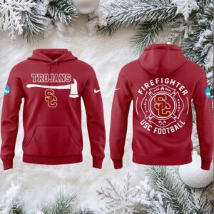 USC Trojans Firefighter 2025 Appreciation For Fire Dept Hoodie T Shirt