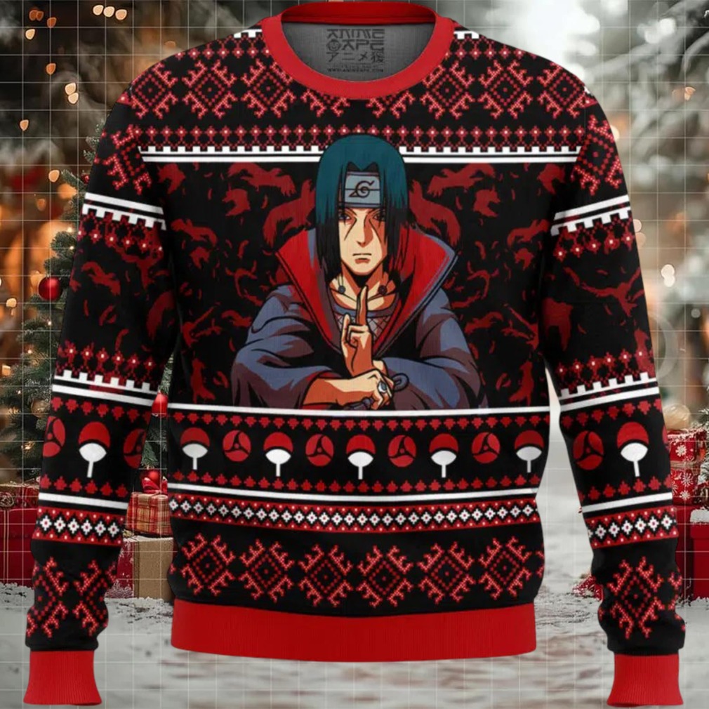 Uchiha Itachi V2 Shippuden Ugly Christmas Sweater Uchiha Itachi V2 Shippuden Ugly Christmas Sweater