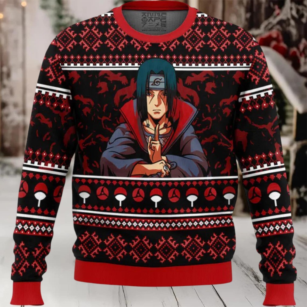 Uchiha Itachi V2 Shippuden Ugly Christmas Sweater Uchiha Itachi V2 Shippuden Ugly Christmas Sweater