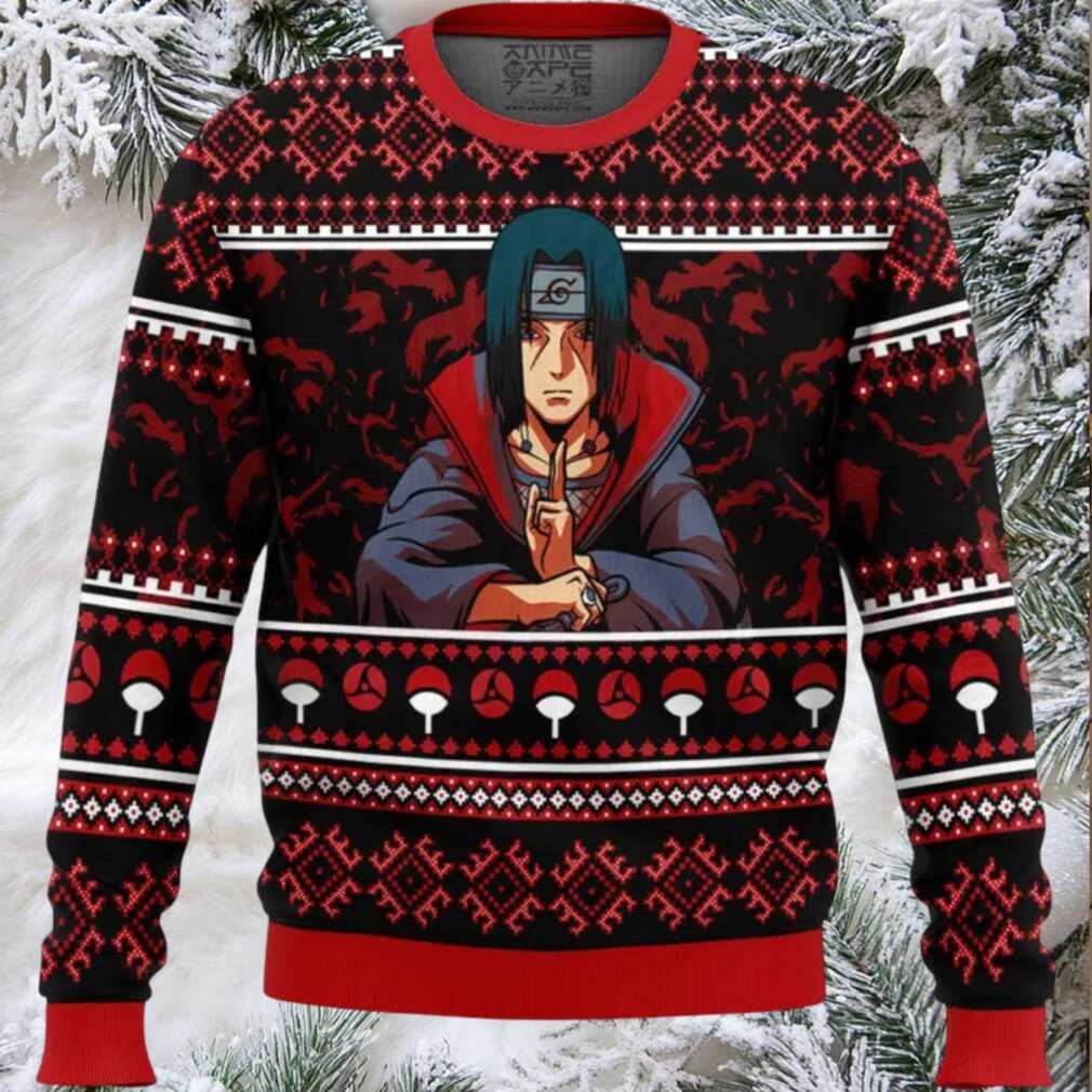 Uchiha Itachi V2 Shippuden Ugly Christmas Sweater Uchiha Itachi V2 Shippuden Ugly Christmas Sweater