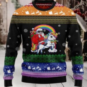 Unicorn Lgbt Ugly Christmas Sweater
