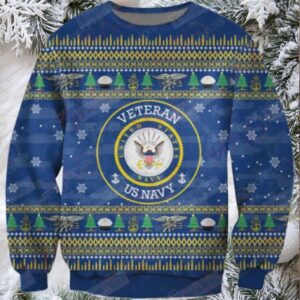 Us Navy Veteran Christmas Sweater – Cozy Festive Holiday Gift For Proud Vets Us Navy Veteran Christmas Sweater – Cozy Festive Holiday Gift For Proud Vets