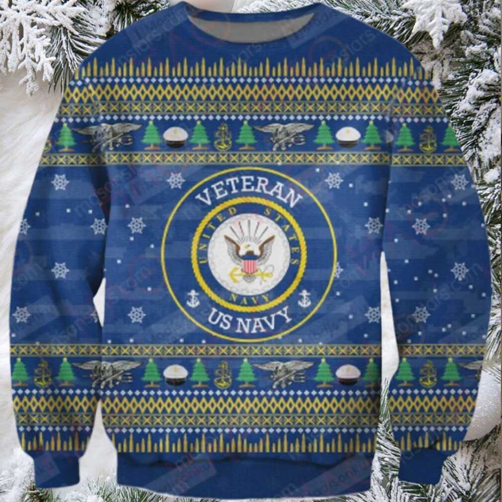 US Navy Christmas Sweater