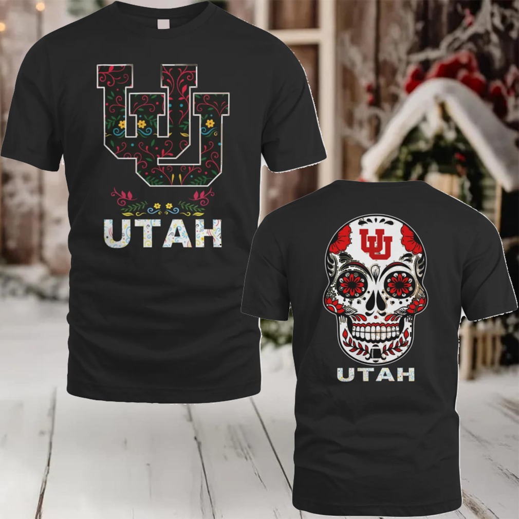 Utah Utes College Football Dia De Los Muertos T Shirt Utah Utes College Football Dia De Los Muertos T Shirt