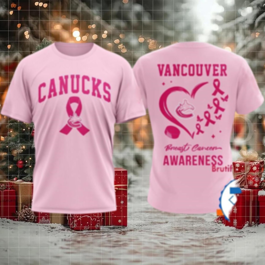 Vancouver Canucks 2025 NHL Pink Breast Cancer Awareness Shirt Vancouver Canucks 2025 NHL Pink Breast Cancer Awareness Shirt