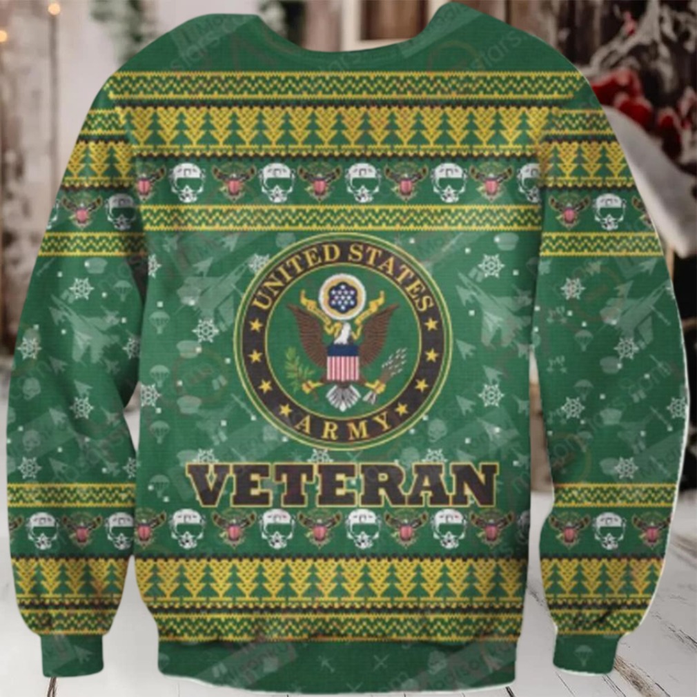 Veteran Christmas Sweater – Us Army Ugly Holiday Sweatshirt – Cozy & Festive Veteran Christmas Sweater – Us Army Ugly Holiday Sweatshirt – Cozy & Festive