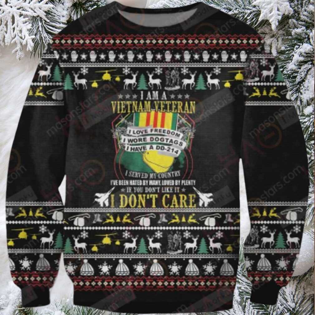 Vietnam Veteran Ugly Christmas Sweater