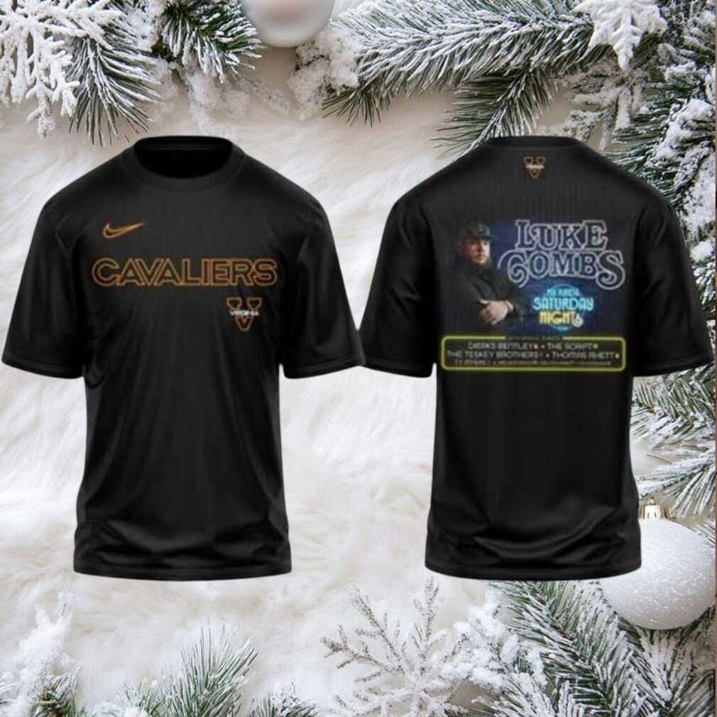 Virginia Cavaliers Luke Combs My Kinda Saturday Night Tour Tshirt Virginia Cavaliers Luke Combs My Kinda Saturday Night Tour Tshirt