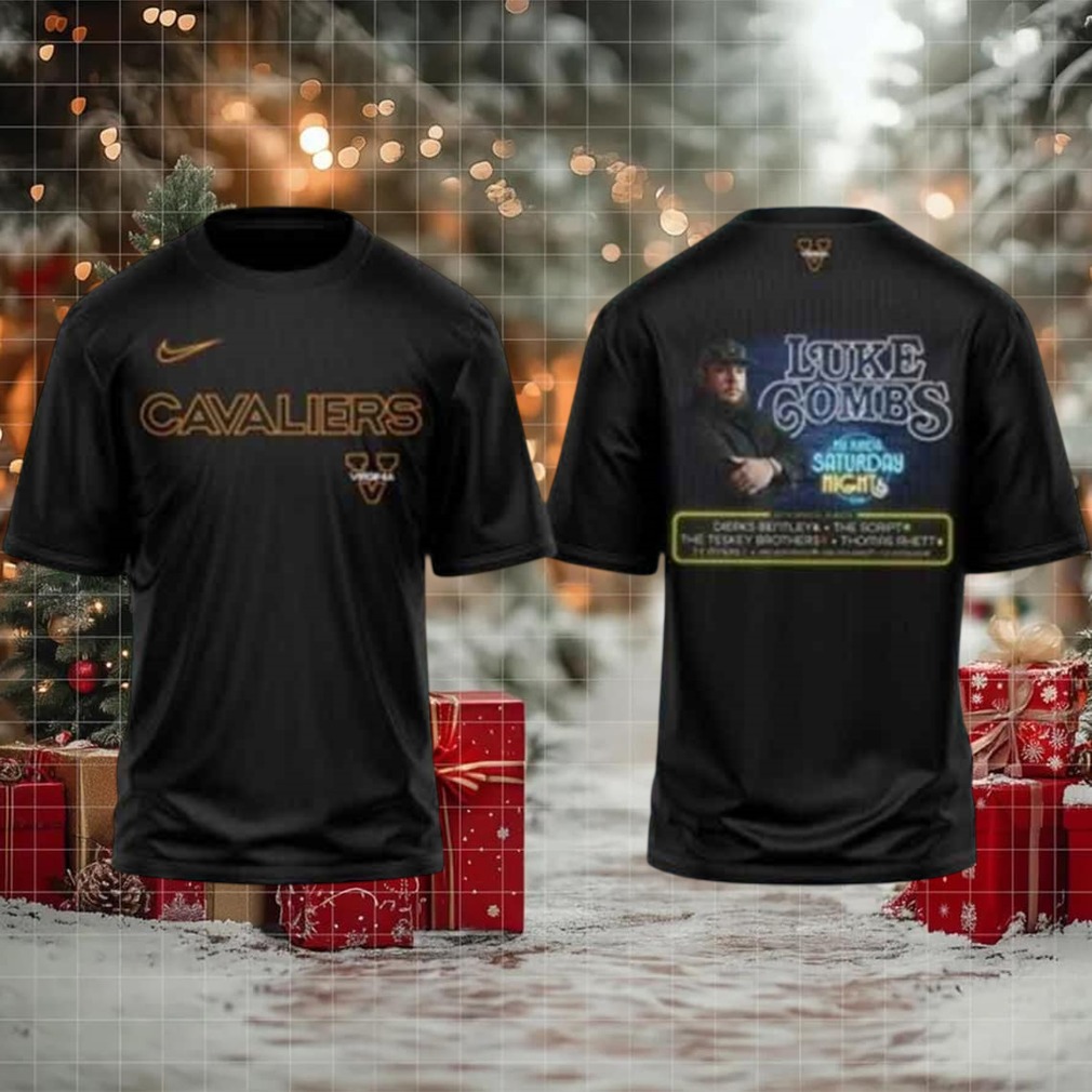 Virginia Cavaliers Luke Combs My Kinda Saturday Night Tour Tshirt Virginia Cavaliers Luke Combs My Kinda Saturday Night Tour Tshirt