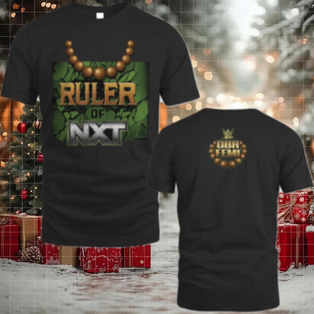 WWE Oba Femi Ruler of NXT T Shirt WWE Oba Femi Ruler of NXT T Shirt