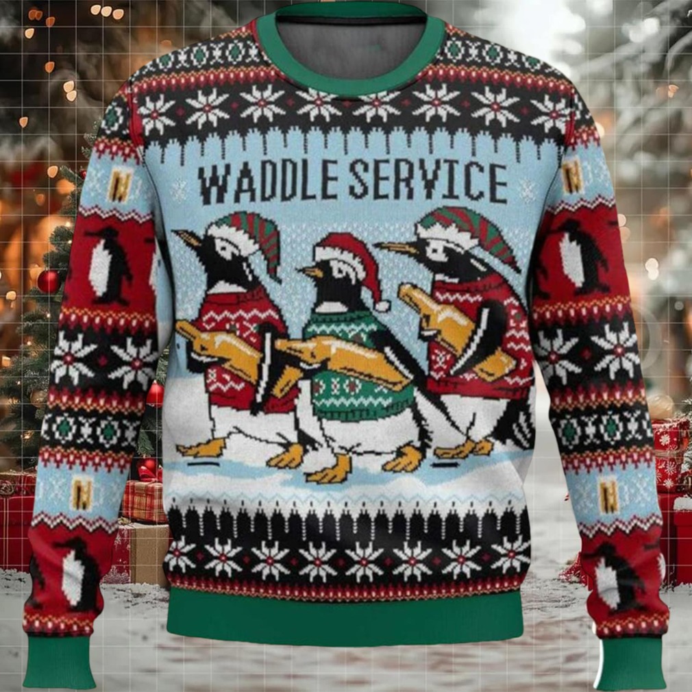 Waddle Service Ugly Christmas Sweater Waddle Service Ugly Christmas Sweater
