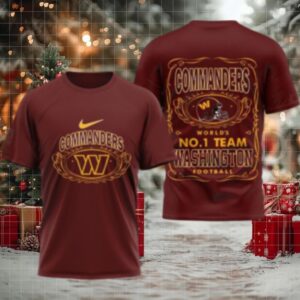 Washington Commanders NFL x Jack Daniel’s Shirt