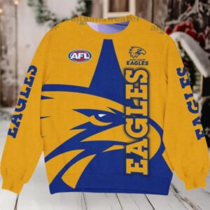 West Coast Eagles AFL Ugly Christmas Sweater West Coast Eagles AFL Ugly Christmas Sweater