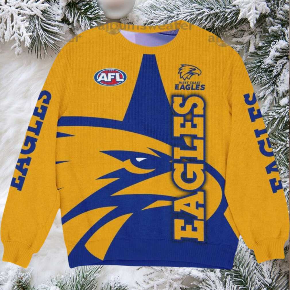 West Coast Eagles AFL Ugly Christmas Sweater West Coast Eagles AFL Ugly Christmas Sweater