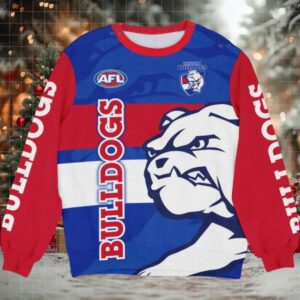 Western Bulldogs AFL Ugly Christmas Sweater