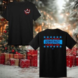What Democracy Looks Like No Kings 2025 New 2 Sided Shirt