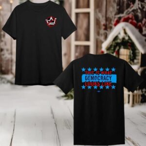 What Democracy Looks Like No Kings 2025 New 2 Sided Shirt