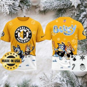 Wheeling Nailers X Bluey Night Tshirt Hoodie